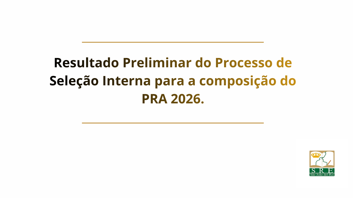 Resultado final de seleção para composição da equipe NGPR – PRA 2026
